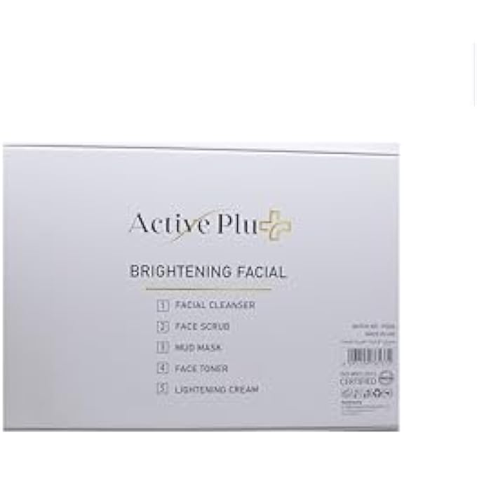 ACTIVE PLUS 5-IN-1 GOLD FACIAL KIT  LUXURIOUS SKINCARE SET FOR GLOWING & RADIANT SKIN  CLEANSER, SCRUB, MASK, TONER & MOISTURIZER  FOR ALL SKIN TYPES - Image 2
